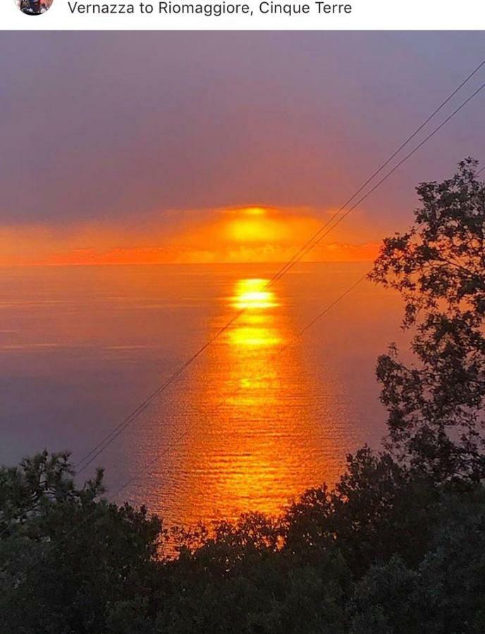 Ferienwohnung La Casa Di Zahra Riccò del Golfo di Spezia Exterior foto